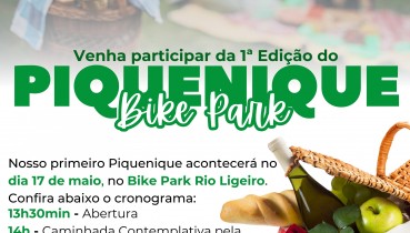 1 EDIO DO PIQUENIQUE BIKE PARK - TURISMO RURAL