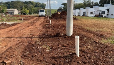 PREFEITURA DE IBIA INICIA OBRAS PARA FUTURAS CONSTRUES DE NOVAS UNIDADES HABITACIONAIS