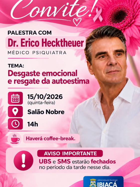 UM CONVITE ESPECIAL PARA VOCÊ!