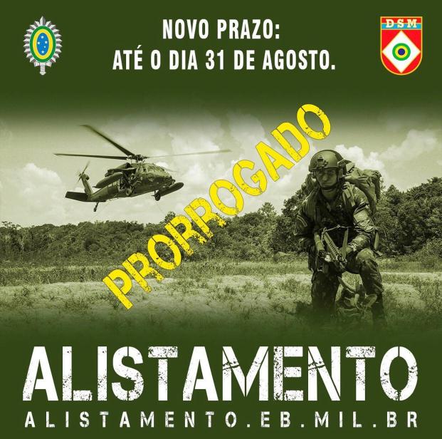 A hora é agora: seja um herói e se aliste para o serviço militar! –  Prefeitura Municipal de Iporá