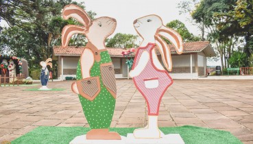A PRAA DE IBIA RECEBE A DECORAO DE PSCOA